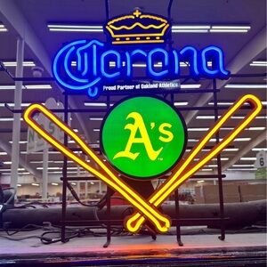 Oakland A’s / Athletics Corona Neon Sign